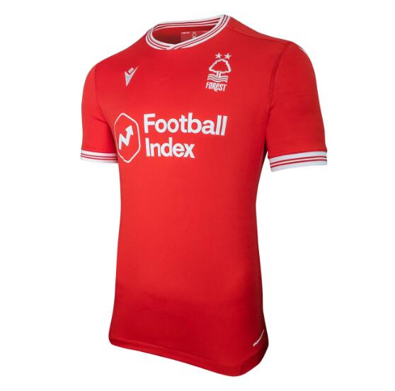 Nottingham Forest Home Red Soccer Jersey Shirt 2020/21